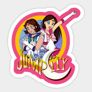 Jump City's Sailor Scouts Sticker